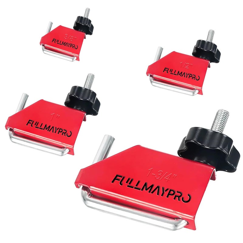 FullMayPro 4 Pack Hose Pinch Off Pliers Clamp Pliers for Flexible Fuel Line Coolant Radiator Hoses Clamp Tool etc, 3/8in 1/2in 1in 1-3/4in,Without Damaging the Line - Image 1